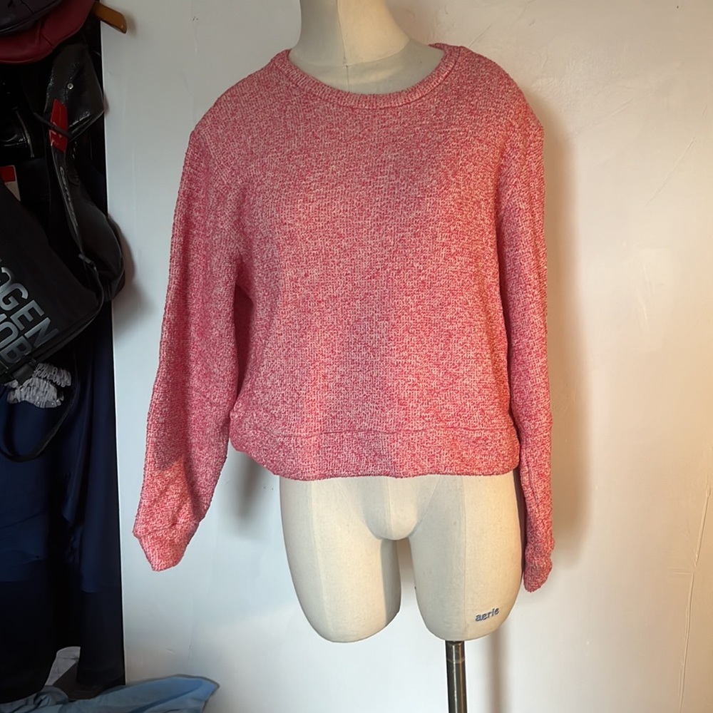 Zara size small new with tags generous fit fleece lined sweater sweatshirt - Picture 9 of 16